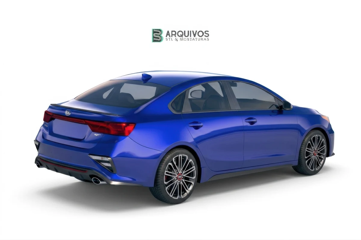 Modelo 3D STL - Kia Forte GT 2019 — foto 2